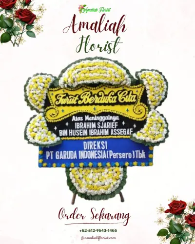 Papan Bunga Duka di Penglatan